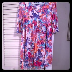 Floral dress size small